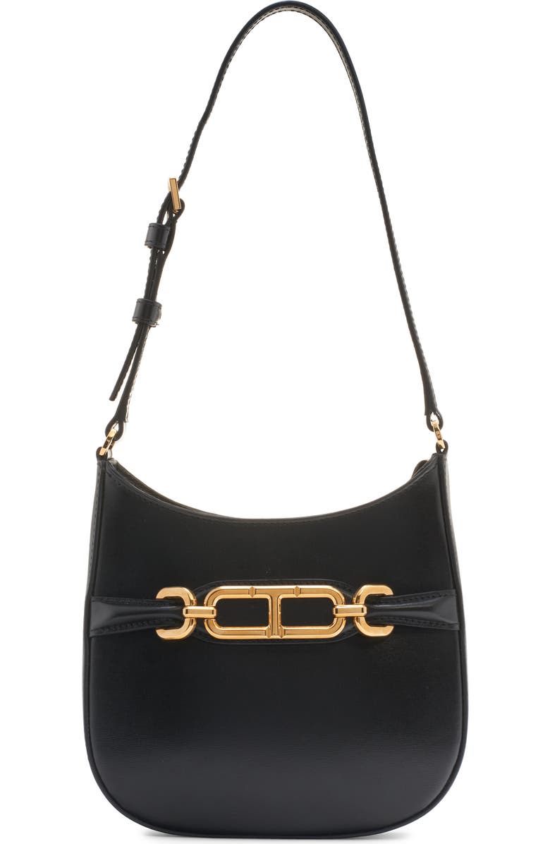 TOM FORD Mini Leather Shoulder Bag, Main, color,