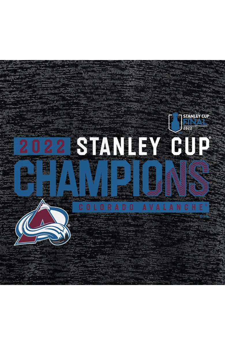 FANATICS Men's Fanatics Branded Black Colorado Avalanche 2022 Stanley Cup Champions Buzzer Beater T-Shirt, Alternate, color, 
