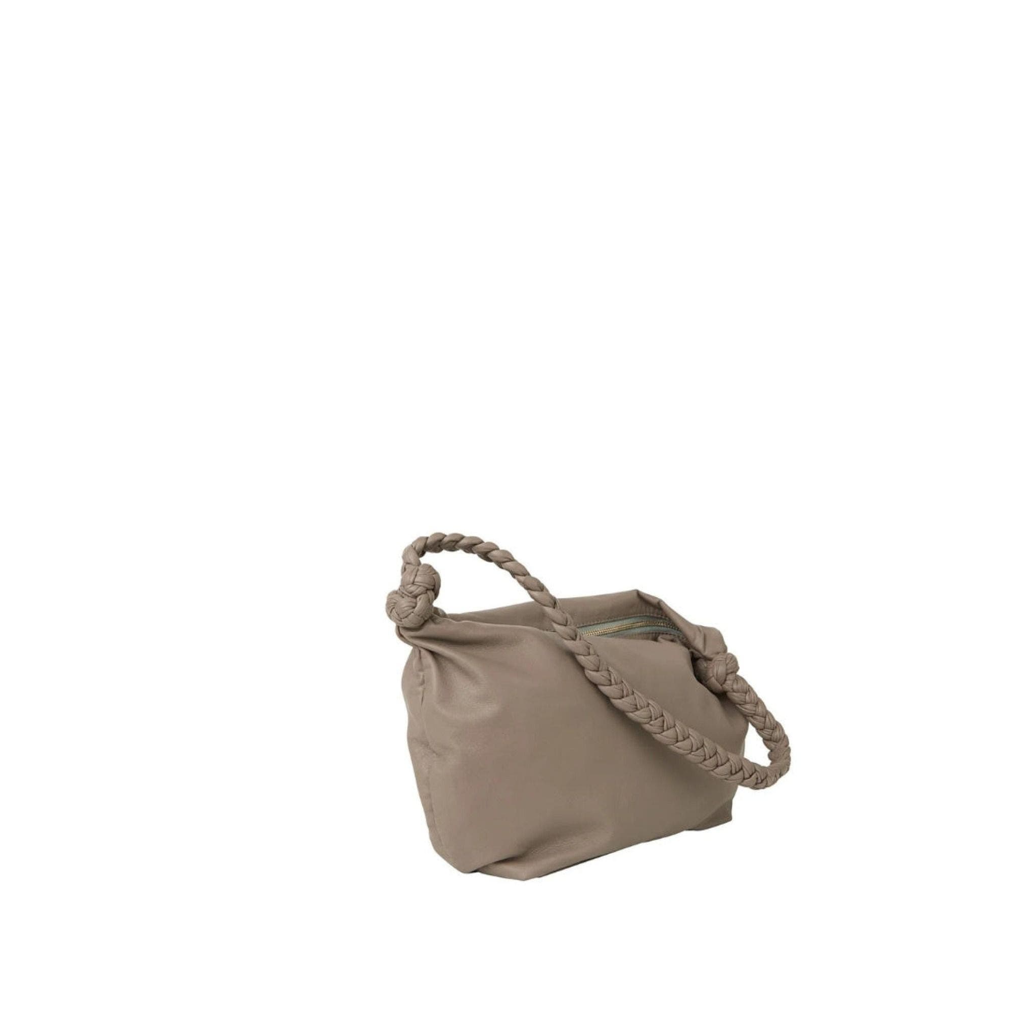 The Isabella Leather Shoulder Bag, Alternate, color, Taupe