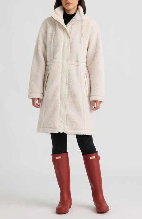 Iris High-Pile Fleece Longline Coat