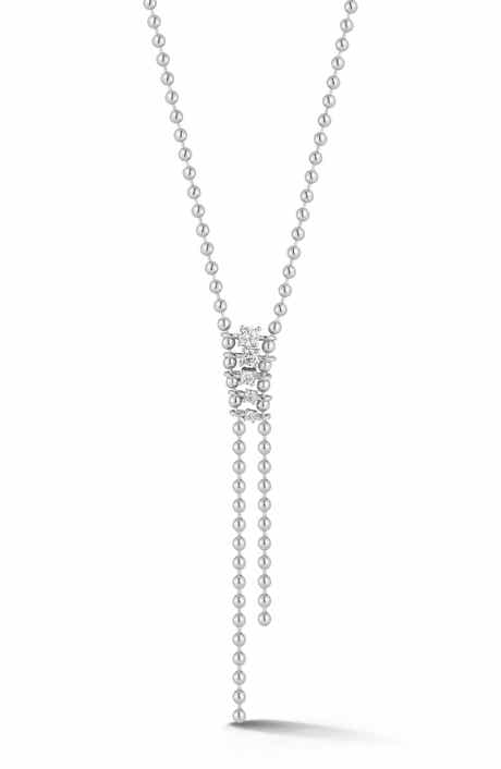 Cubic Zirconia Y-Necklace