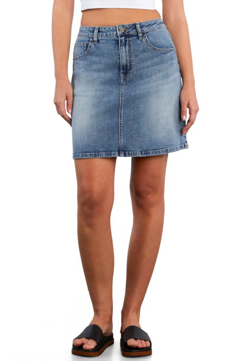 A-Line Denim Skirt