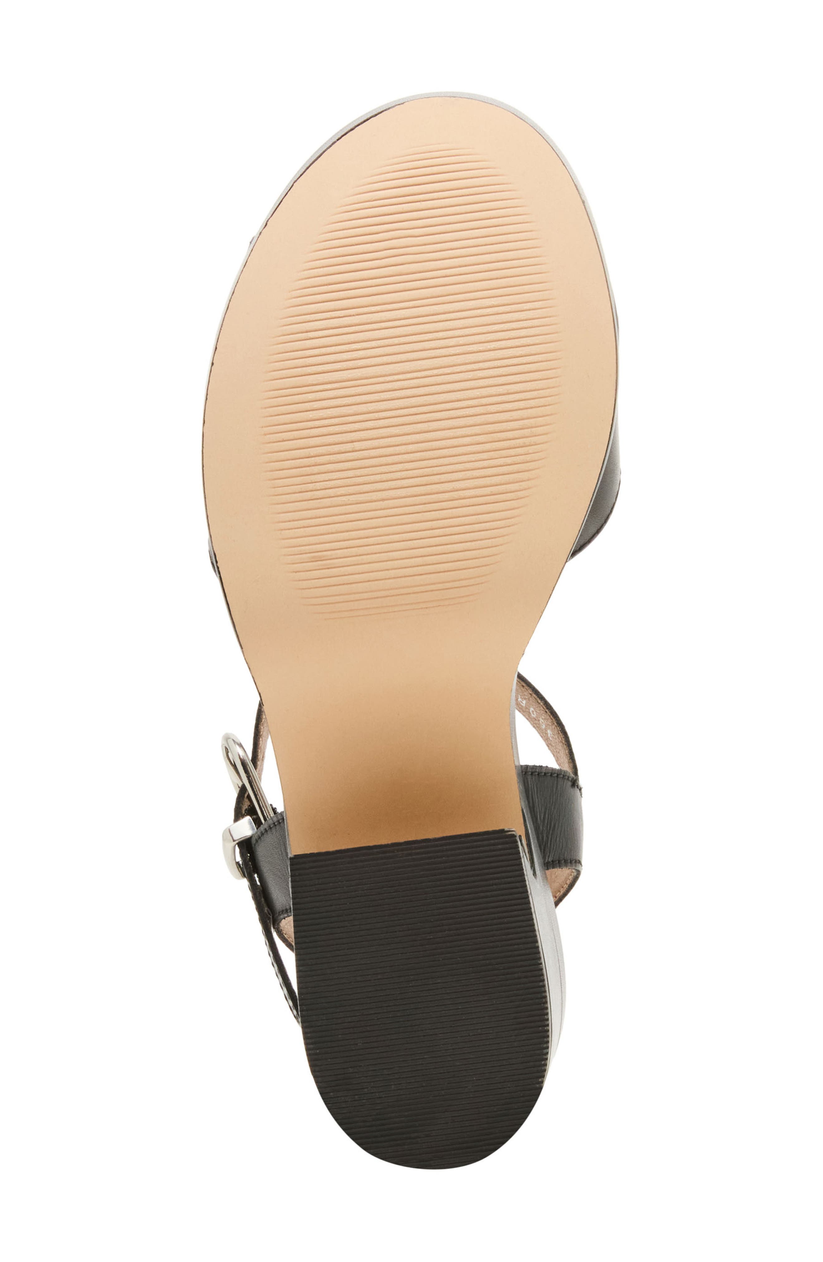 Blondo Mika Ankle Strap Pump, Alternate, color, Black Leather