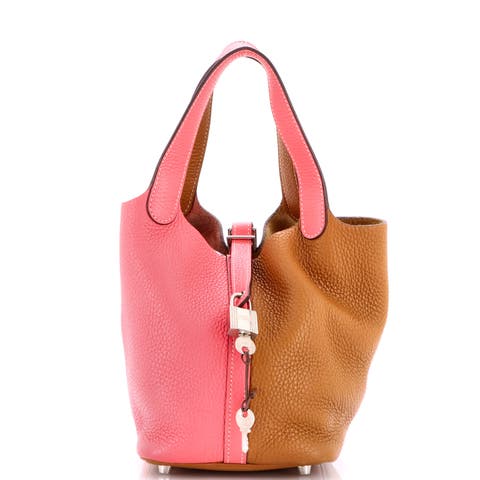 Picotin Lock Bag Bicolor Clemence PM