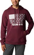 Columbia Men's Columbia Maroon Texas A&M Aggies PFG Fish Flag II Pullover Hoodie