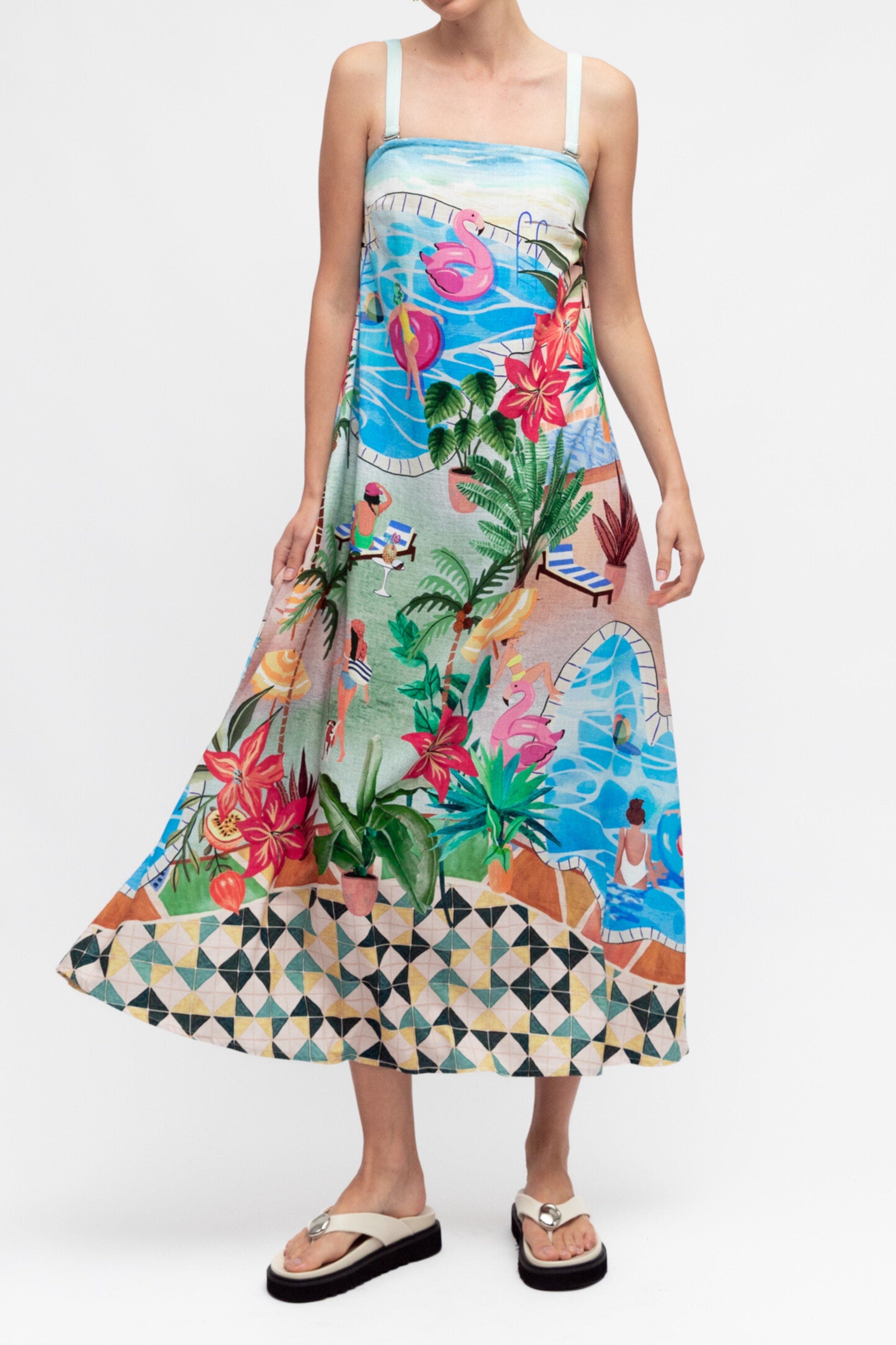 Pool Side Maxi Dress