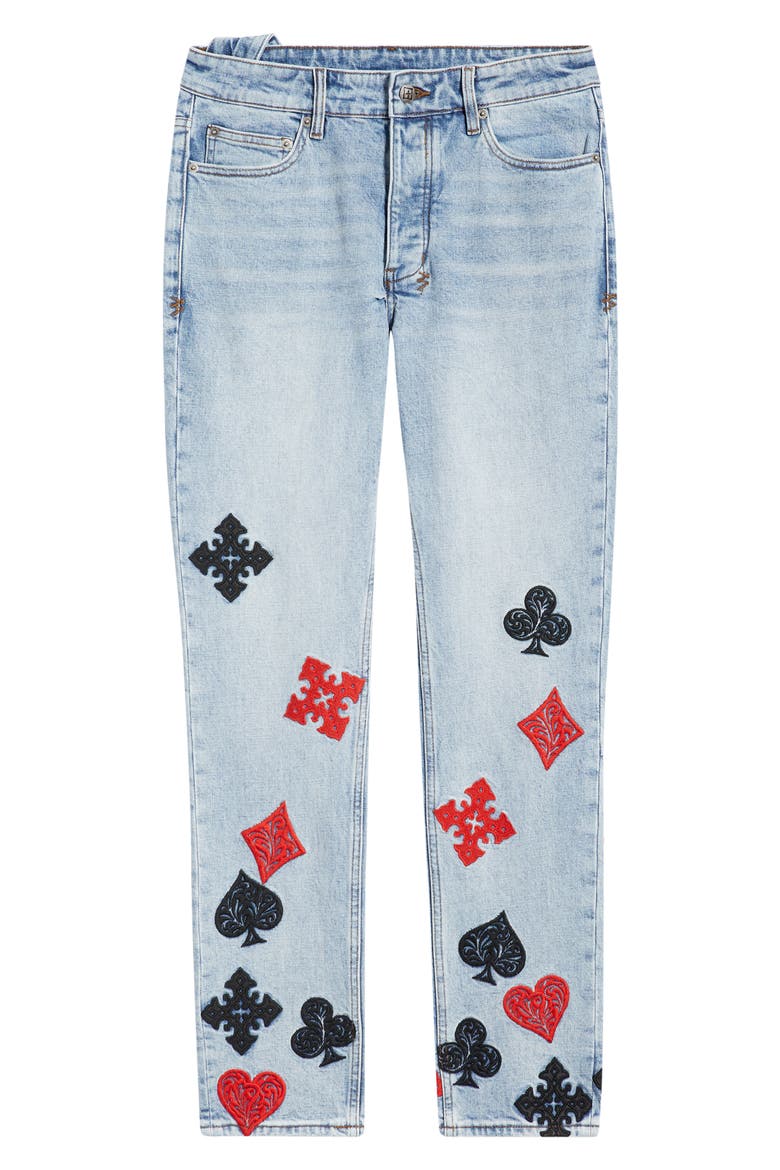 Chitch Duke Suit Straight Leg Jeans, Alternate, color, DENIM