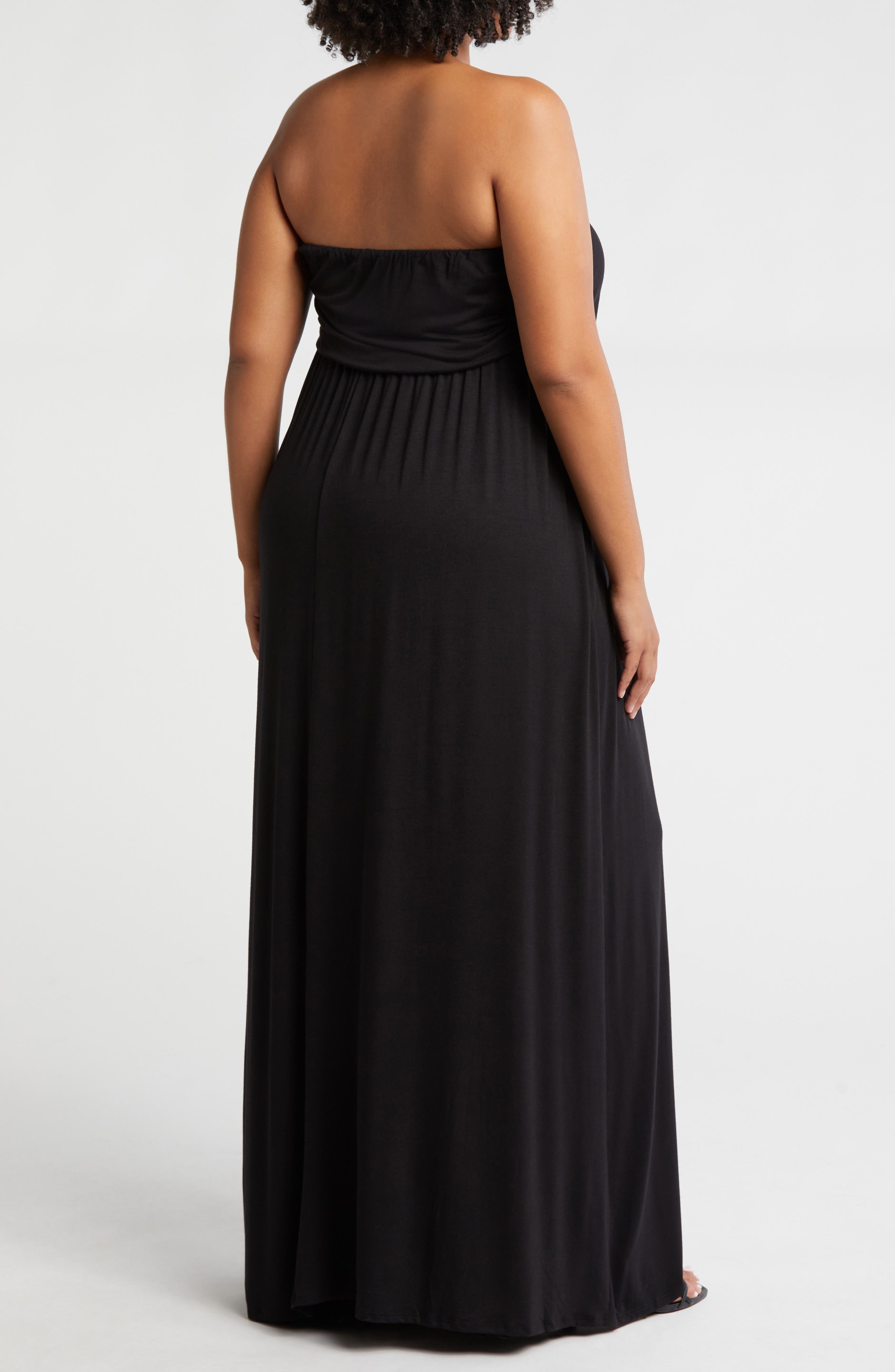 Strapless Maxi Dress - image 2