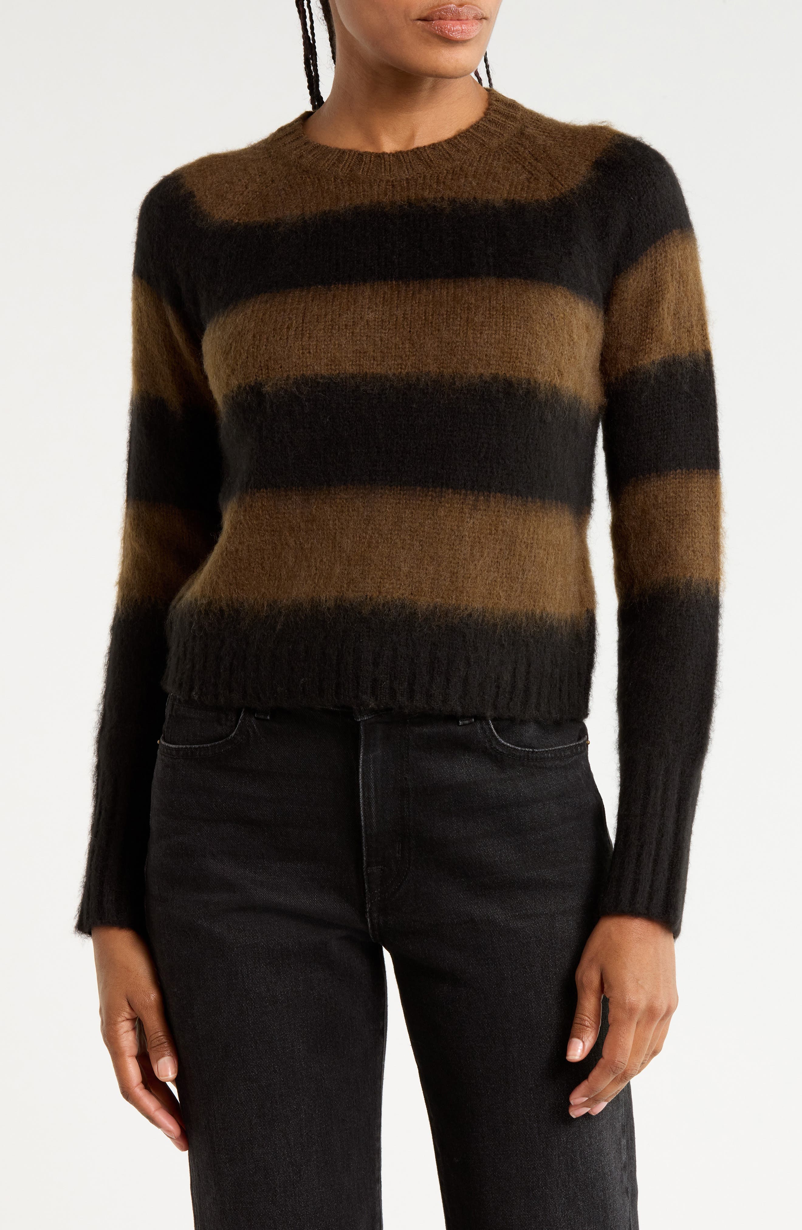 Lou Striped Crewneck Sweater