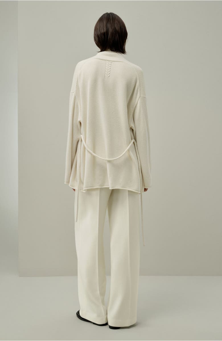 Lilysilk Cashmere Lounge Wrap Cardigan, Alternate, color, White