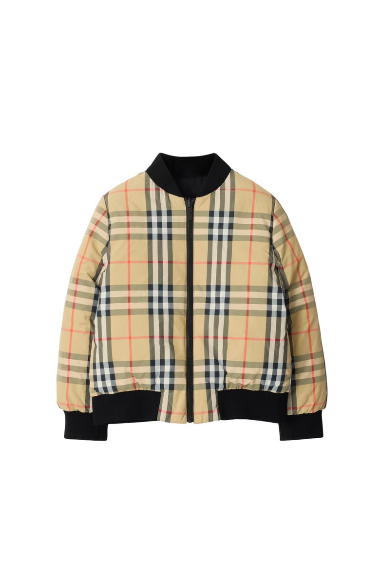 Burberry Detachable Warmer Nylon Parka, Alternate, color, Black