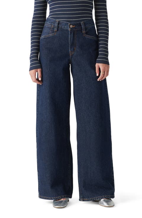 '94 Baggy Wide Leg Jeans (Shaded View)