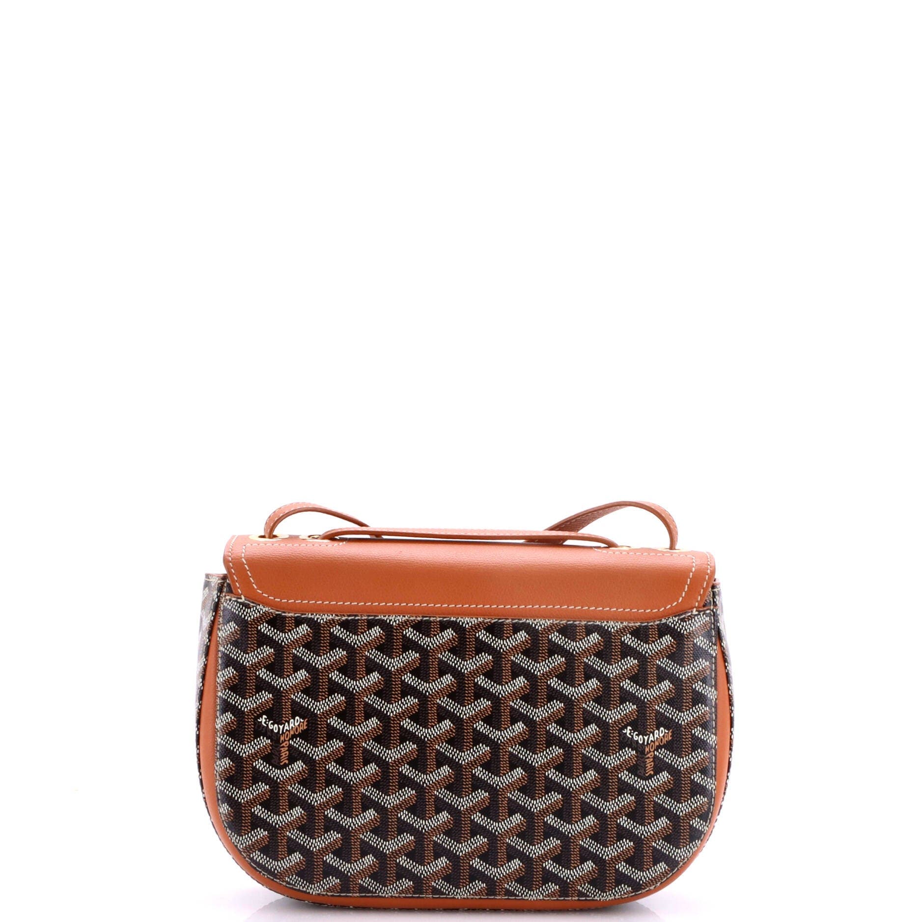 233 Bag Coated Canvas and Leather, Alternate, color, Brown