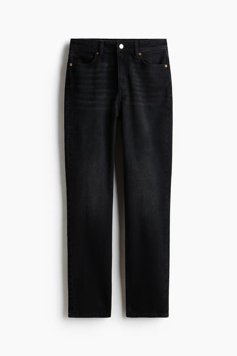Slim Straight High Waist Jeans