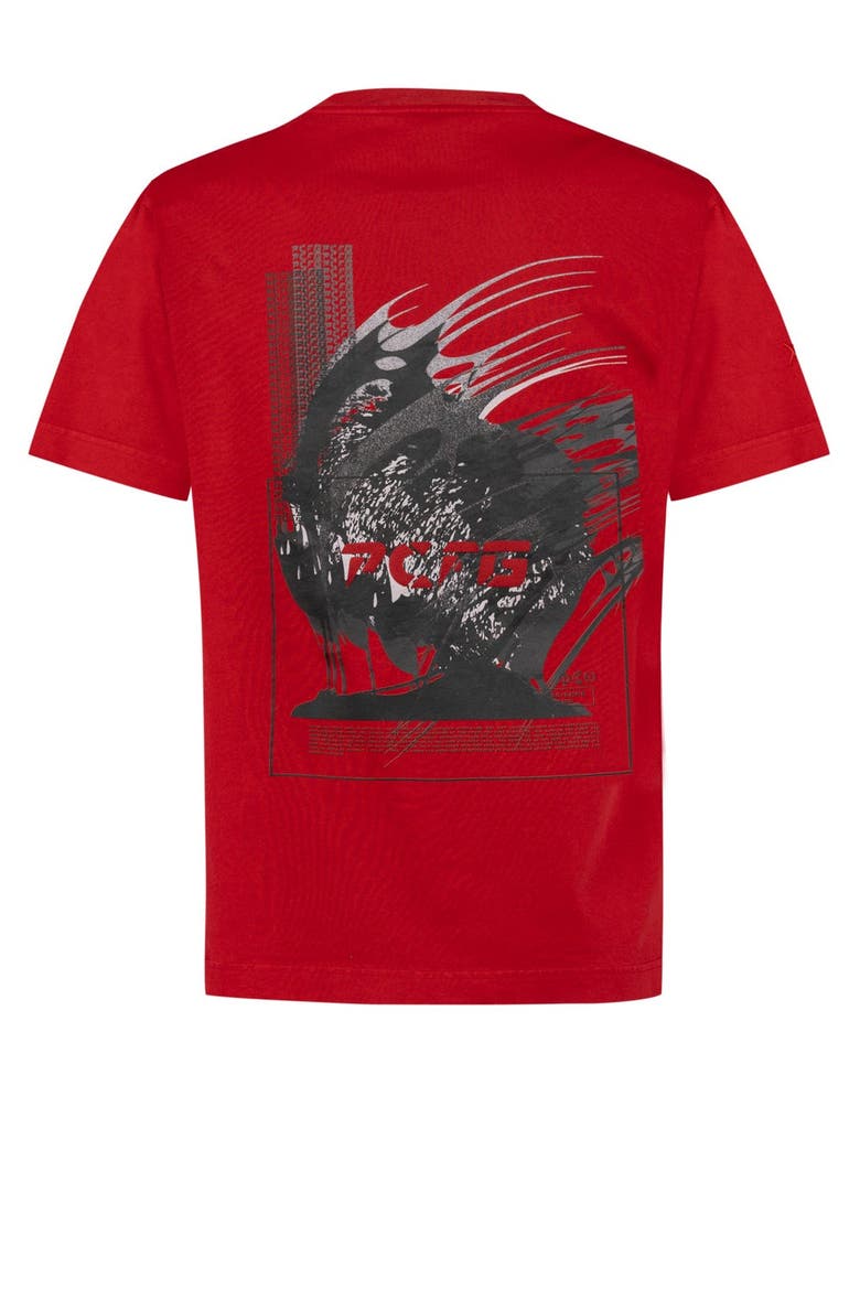 Cotton Your *Itch Printed T-Shirt, Alternate, color, Red