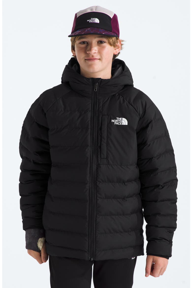 Kids' Perrito Reversible Water Repellent Jacket, Alternate, color, TNF BLACK SMOKED PEA
