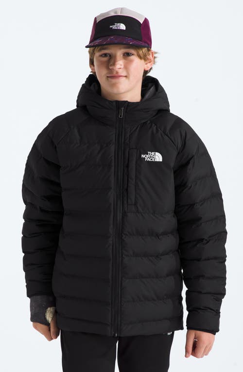 The North Face Kids' Perrito Reversible Water Repellent Jacket In Black