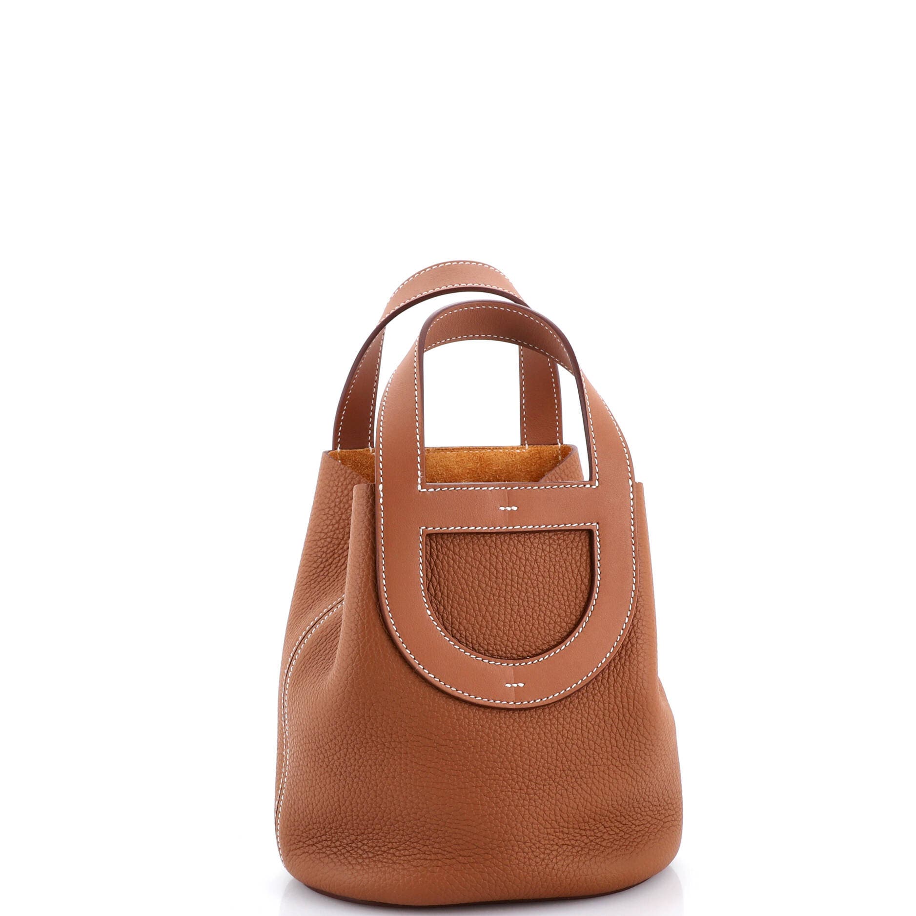 Pre-Owned Hermes In-The-Loop Bag Clemence with Swift 18, Alternate, color, Gold