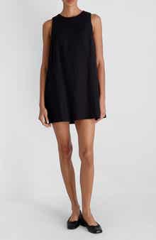 Copper Sleeveless Shift Minidress