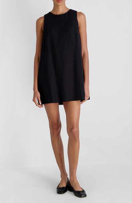 Copper Sleeveless Shift Minidress