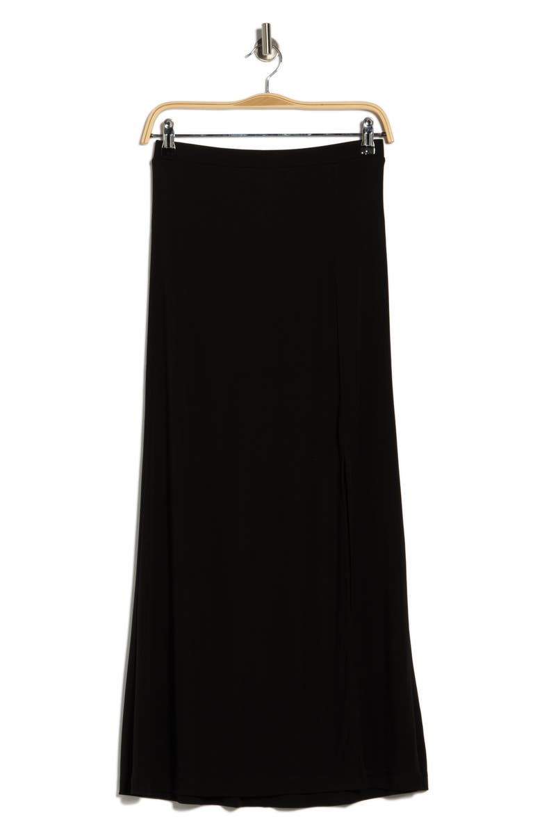 Diane von Furstenberg Isadora Jersey Maxi Skirt, Main, color, Black