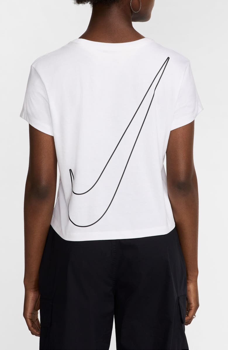 Nike Sportswear Club Cotton T-Shirt, Alternate, color, White