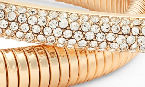Open Edit Set Of 2 Bangles In Gold