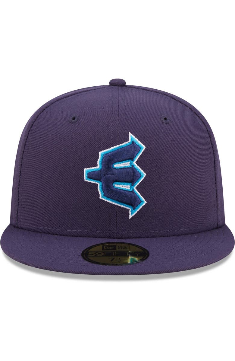 New Era Men's New Era Navy Everett AquaSox Authentic Collection 59FIFTY Fitted Hat, Alternate, color, Navy