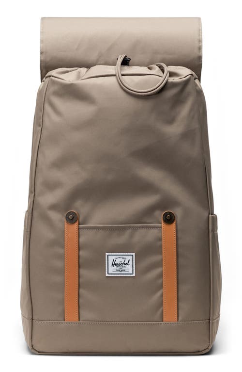 Herschel Supply Co . Retreat Recycled Polyester Small Backpack In Brown