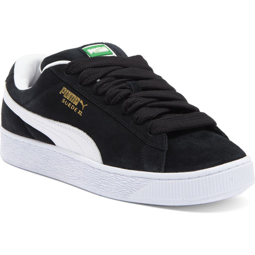 Puma Suede Xl Sneakers In Black Suede