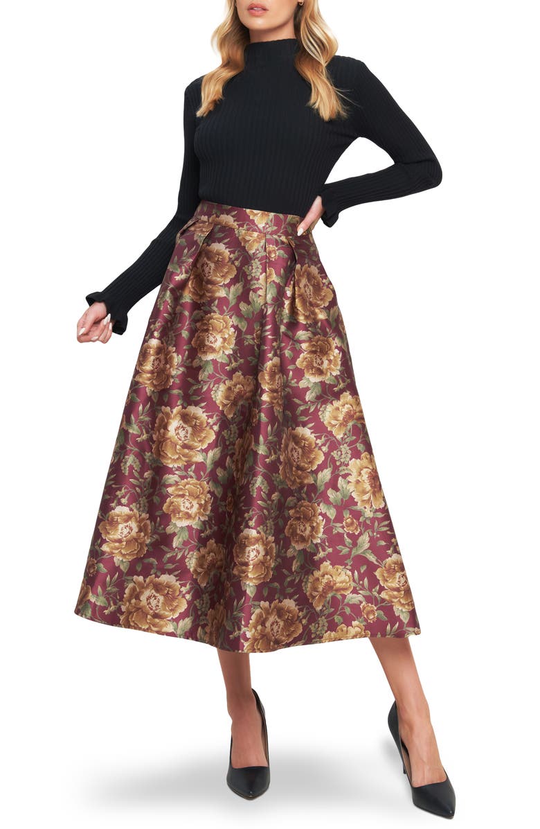 FLYING TOMATO Midi skirt, Alternate, color,