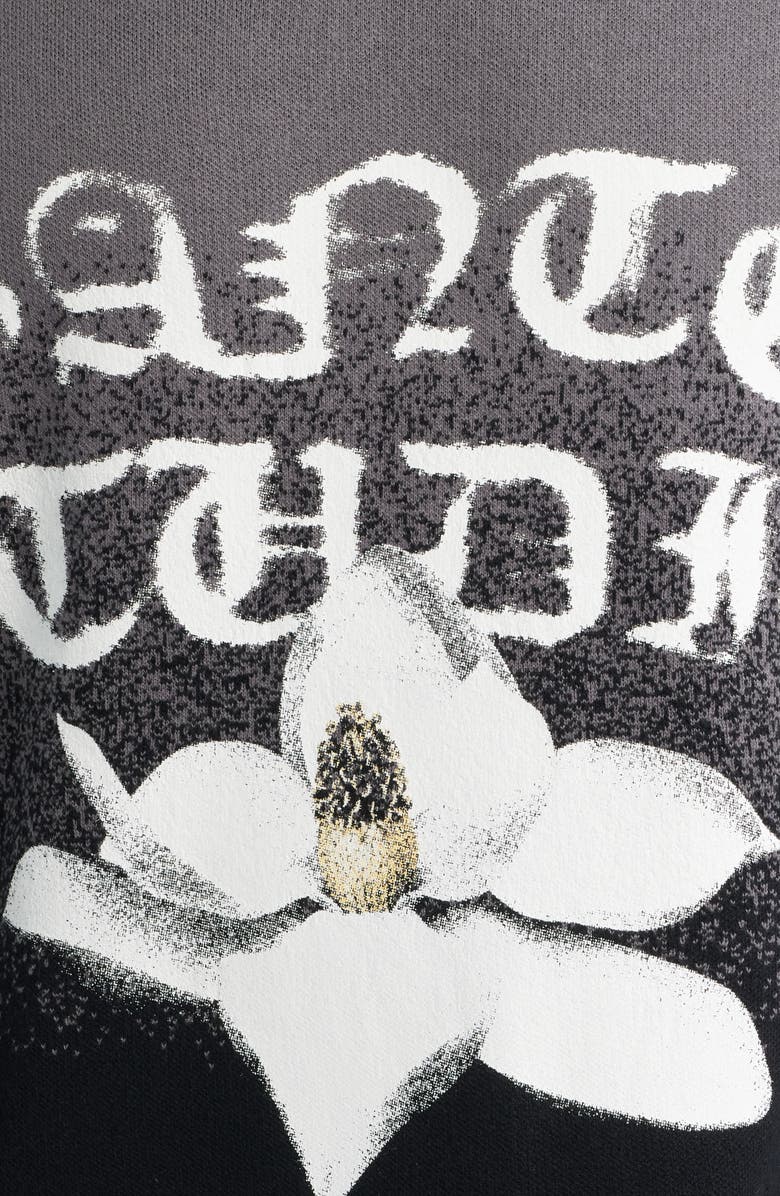 SANTO STUDIO Khalil Rountree Lotus Knit Jersey, Alternate, color, Black