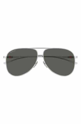 Gucci 57mm Aviator Sunglasses Nordstrom
