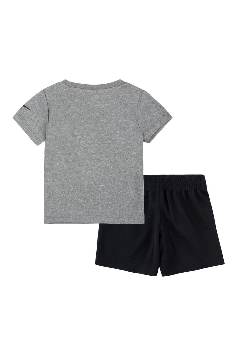 Just Do It Shirt & Shorts Set, Alternate, color, 023BLACK