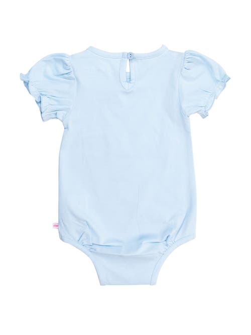 Rufflebutts Baby/toddler Girls Knit Puff Short Sleeve Bodysuit