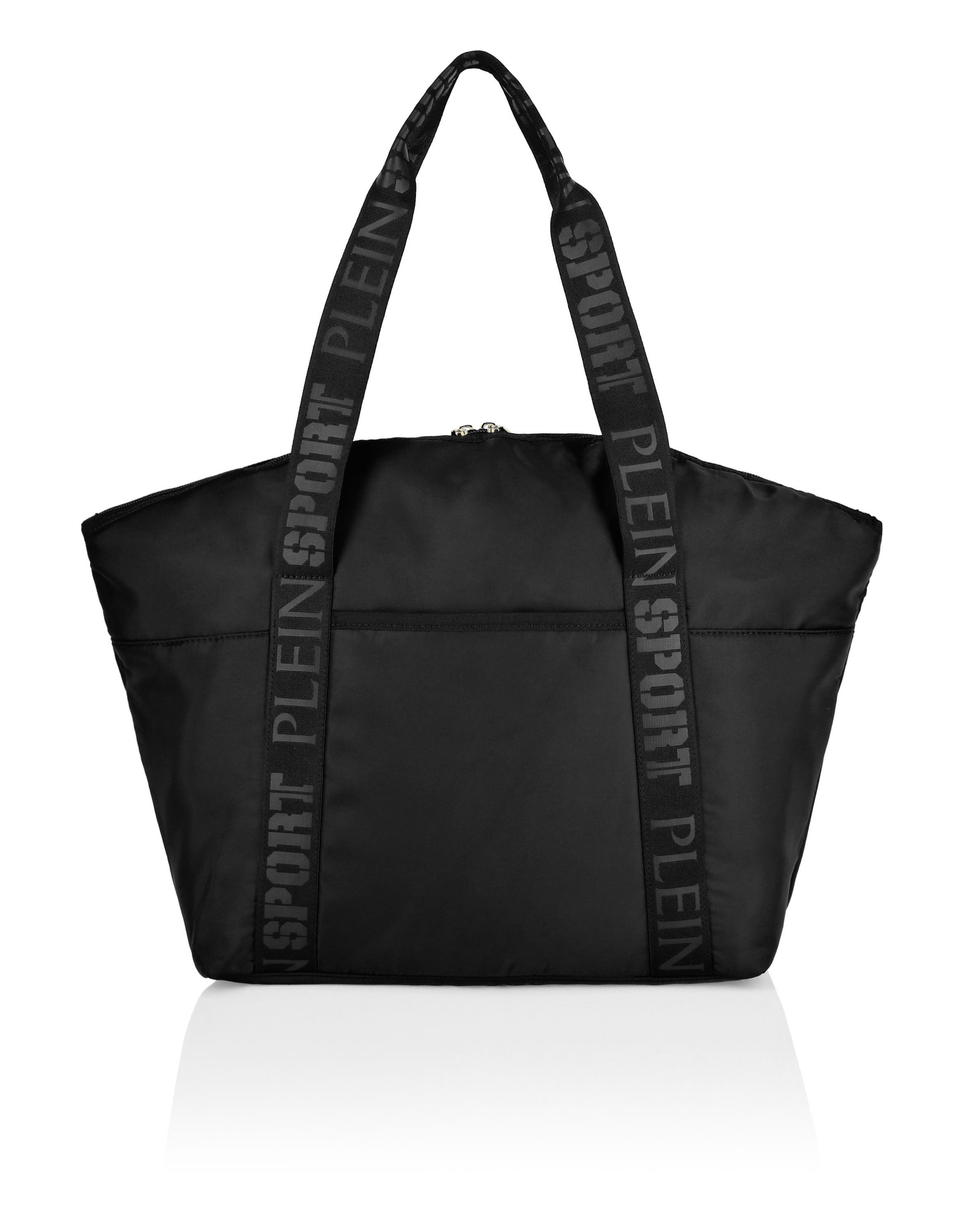 Tote Bag Plein Sport Unisex, Alternate, color, black/lightgold