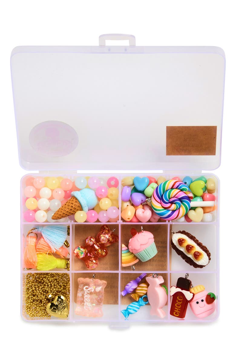 BOTTLEBLOND Kids' Sugar Rush Jewelry Kit, Alternate, color, Gold/ Pink Multi