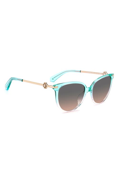 Kate Spade New York Kristinags 54mm Cat Eye Sunglasses In Brown