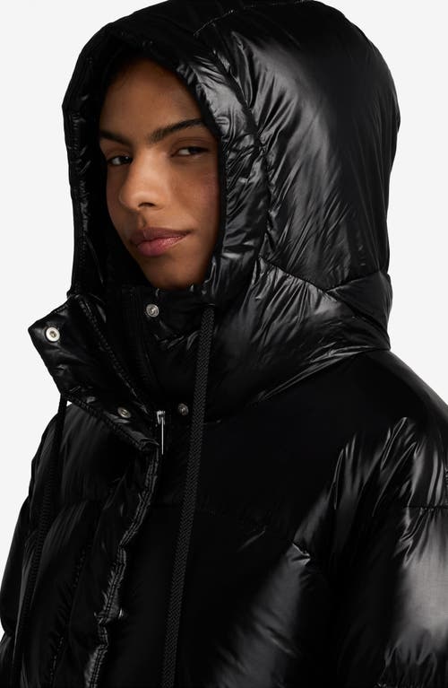 JORDAN JORDAN HOODED QUILTED DOWN PUFFER PARKA