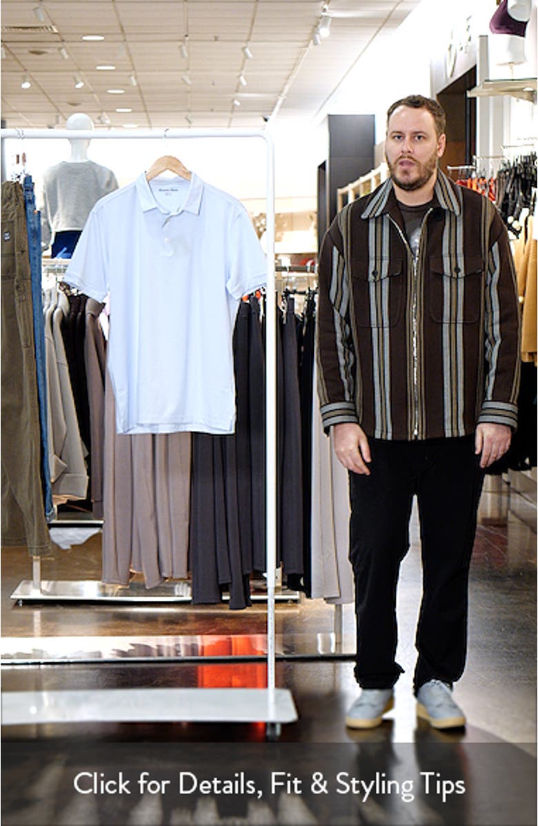 Men's Versa Stripe Golf Polo, sales video thumbnail