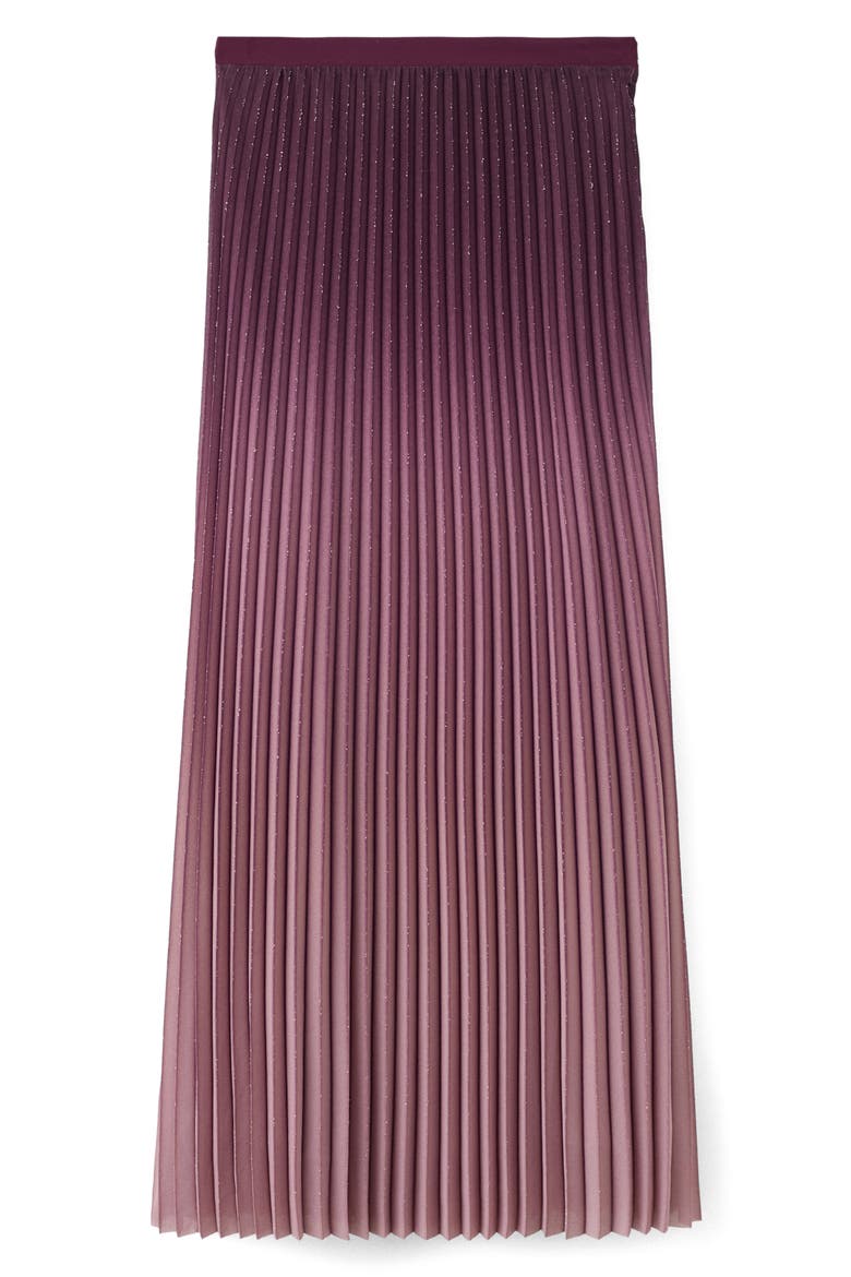 Pleated A-Line Skirt, Alternate, color, LIGHT/ PASTEL PURPLE