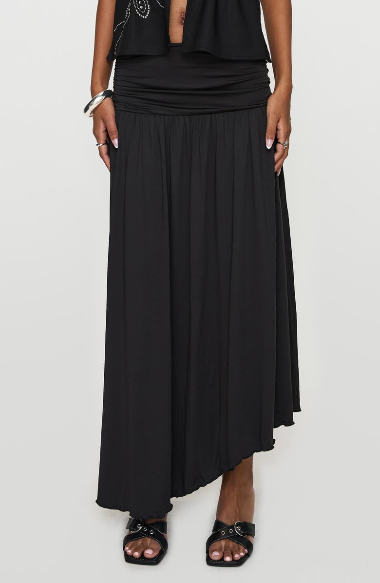 Princess Polly Gezabele Asymmetric Maxi Skirt, Main, color,