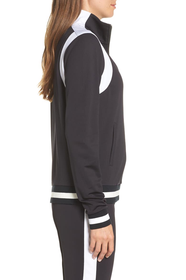 Match Up Track Jacket, Alternate, color, BLACK