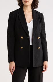 LK Bennett Mariner Tweed Longline Jacket