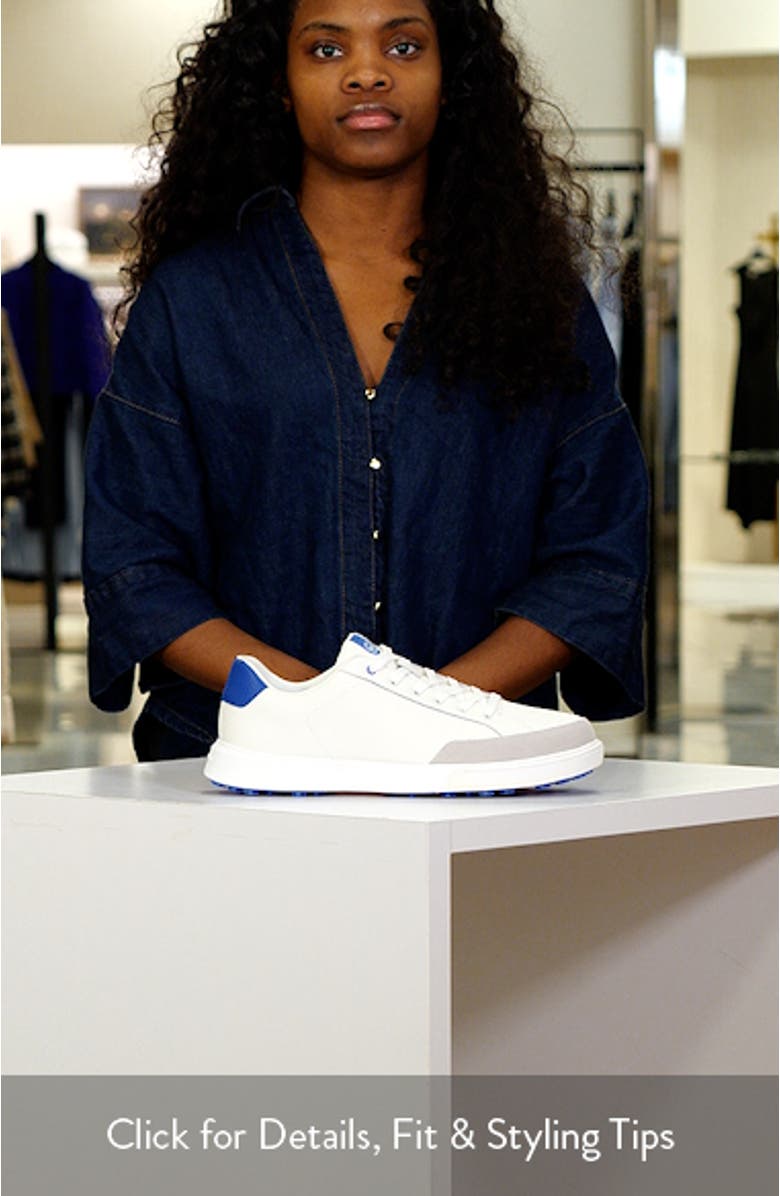 Drift Hybrid Water Resistant Leather Golf Shoe, sales video thumbnail