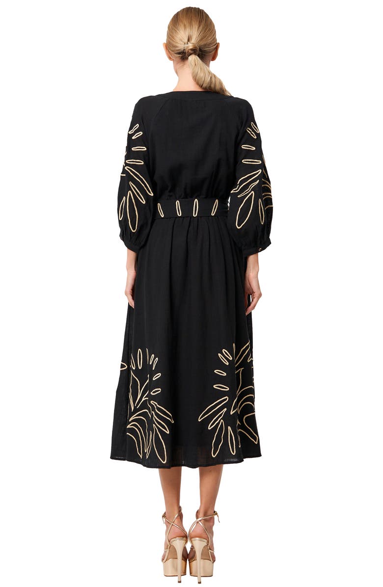 CIEBON Eliza Embroidered A-Line Dress, Alternate, color,