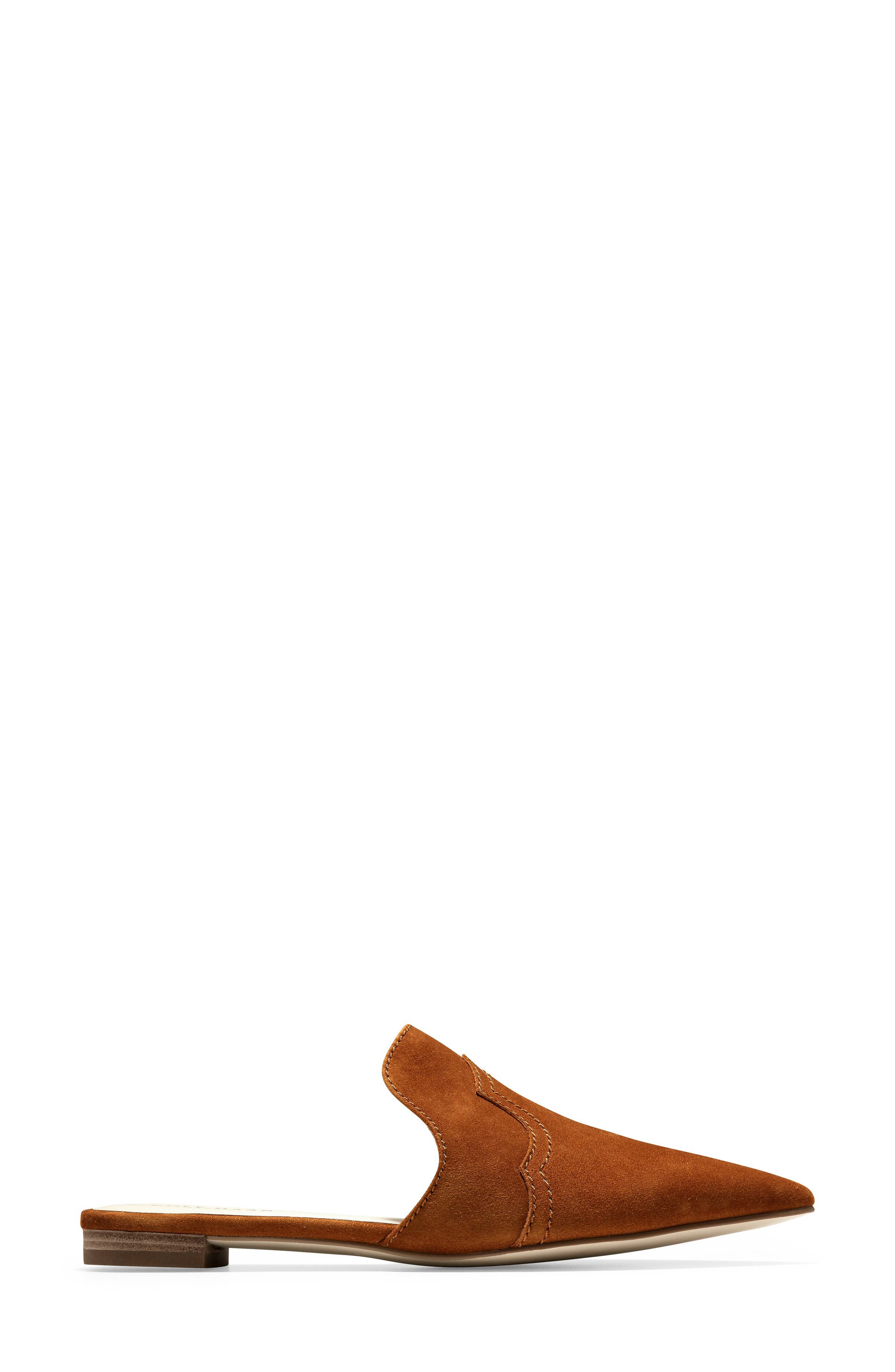 Hadley Mule, Alternate, color, BRITISH TAN SUEDE