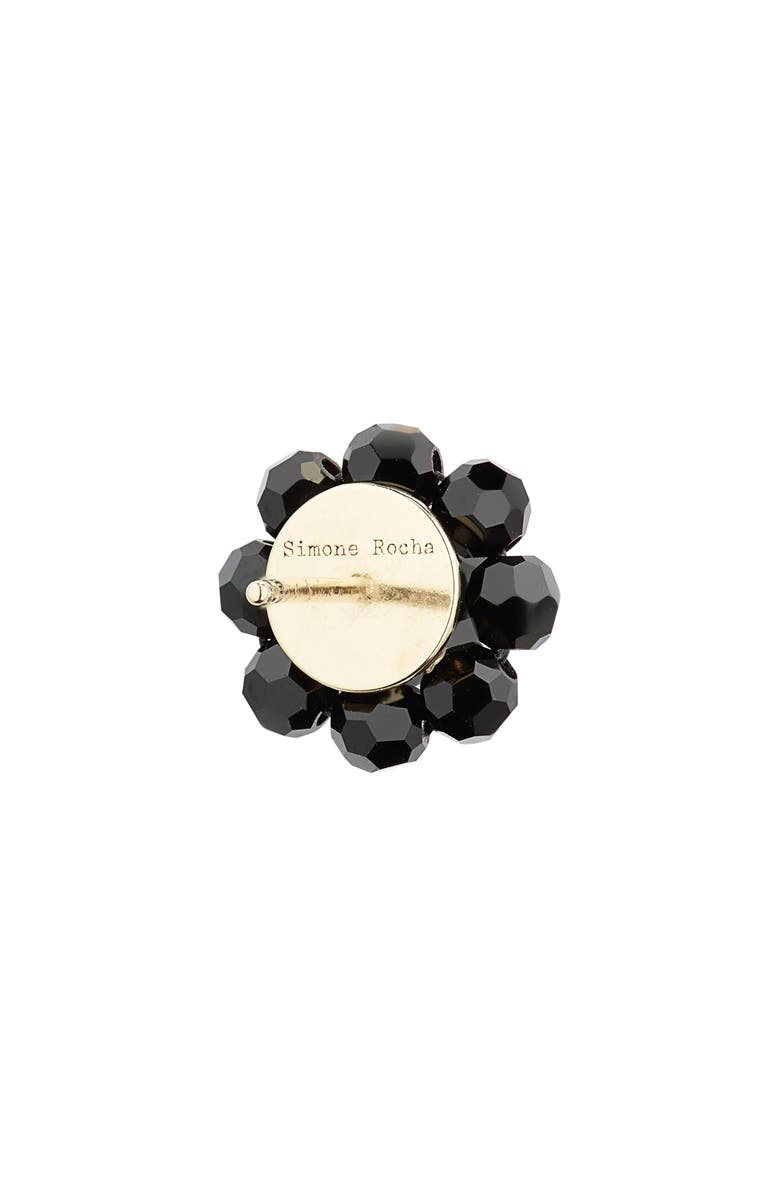 Simone Rocha Mini Daisy Crystal Stud Earrings, Alternate, color,