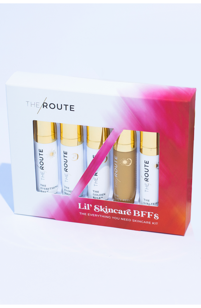 The Route Beauty Lil' Skincare BFF's and The Everything You Need Skincare Kit, Alternate, color, NO COLOR