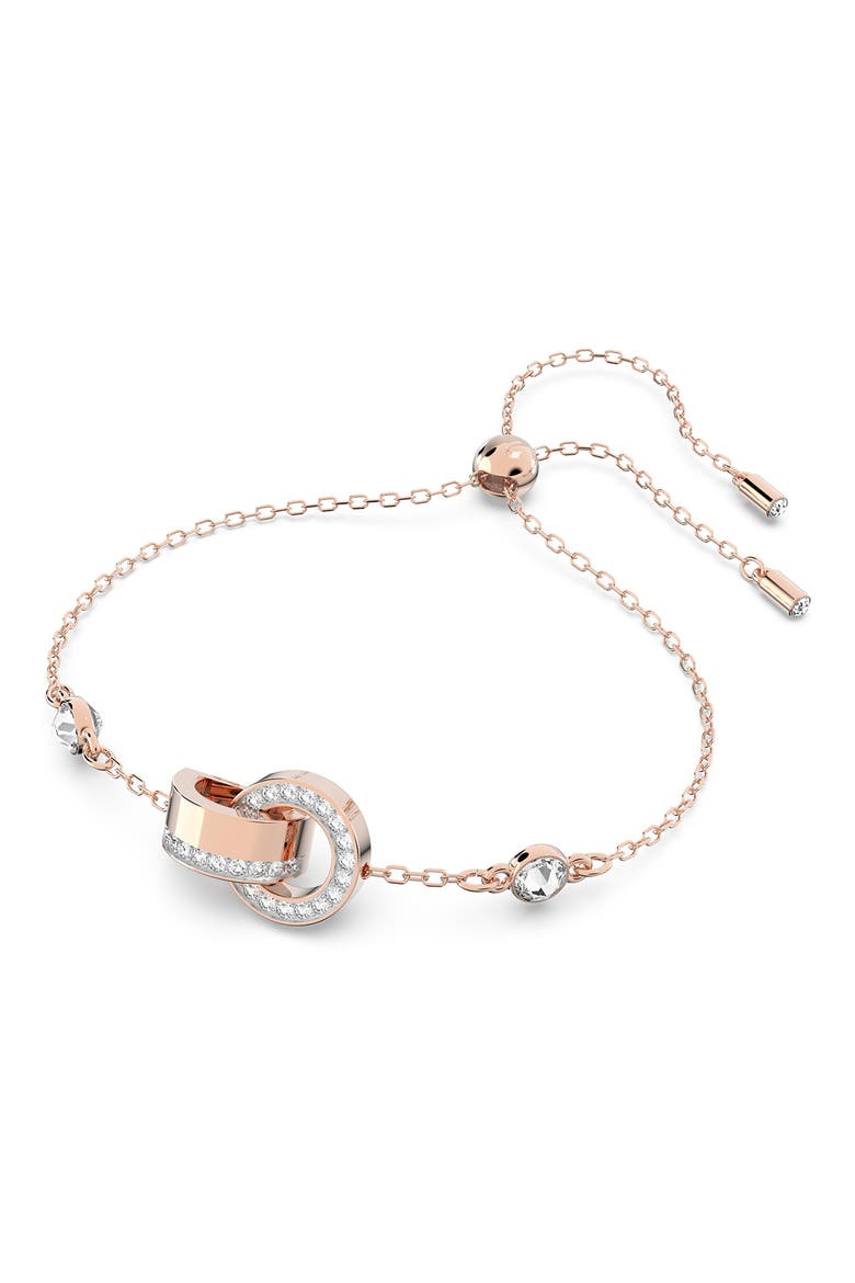 Dextera Swarovski Crystal Bracelet, Alternate, color, CRYSTAL